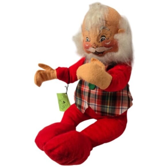 Annalee Dolls Vintage Christmas 1960's Santa Claus Mobilitee Dolls - NWT - Picture 4 of 14